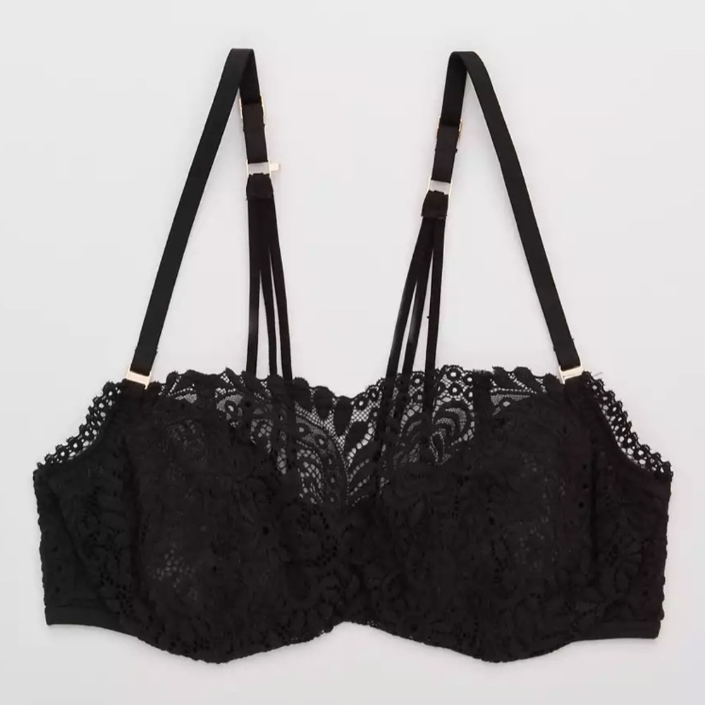Aerie Real Power Far Out Lace Unlined Bra (36A)